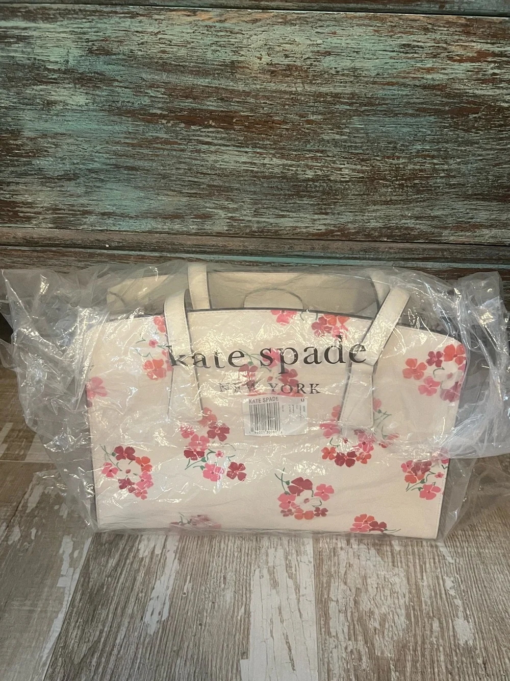 NWT!KATE Spade♠️PLAYFUL & PRETTY Cream Medium Floral Satchel/Crossbody!MSRP$399! - Picture 12 of 12